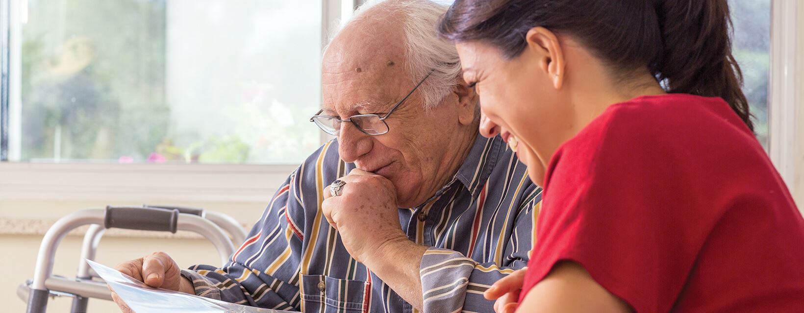 Caregiver and patient