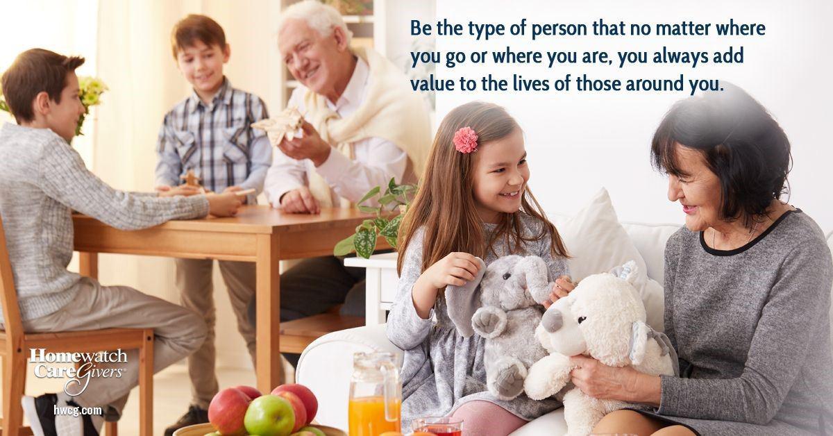 Option one - Image of Family and friends 