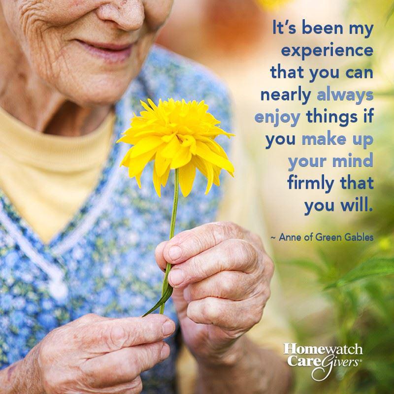 option 6- lady and a quote 