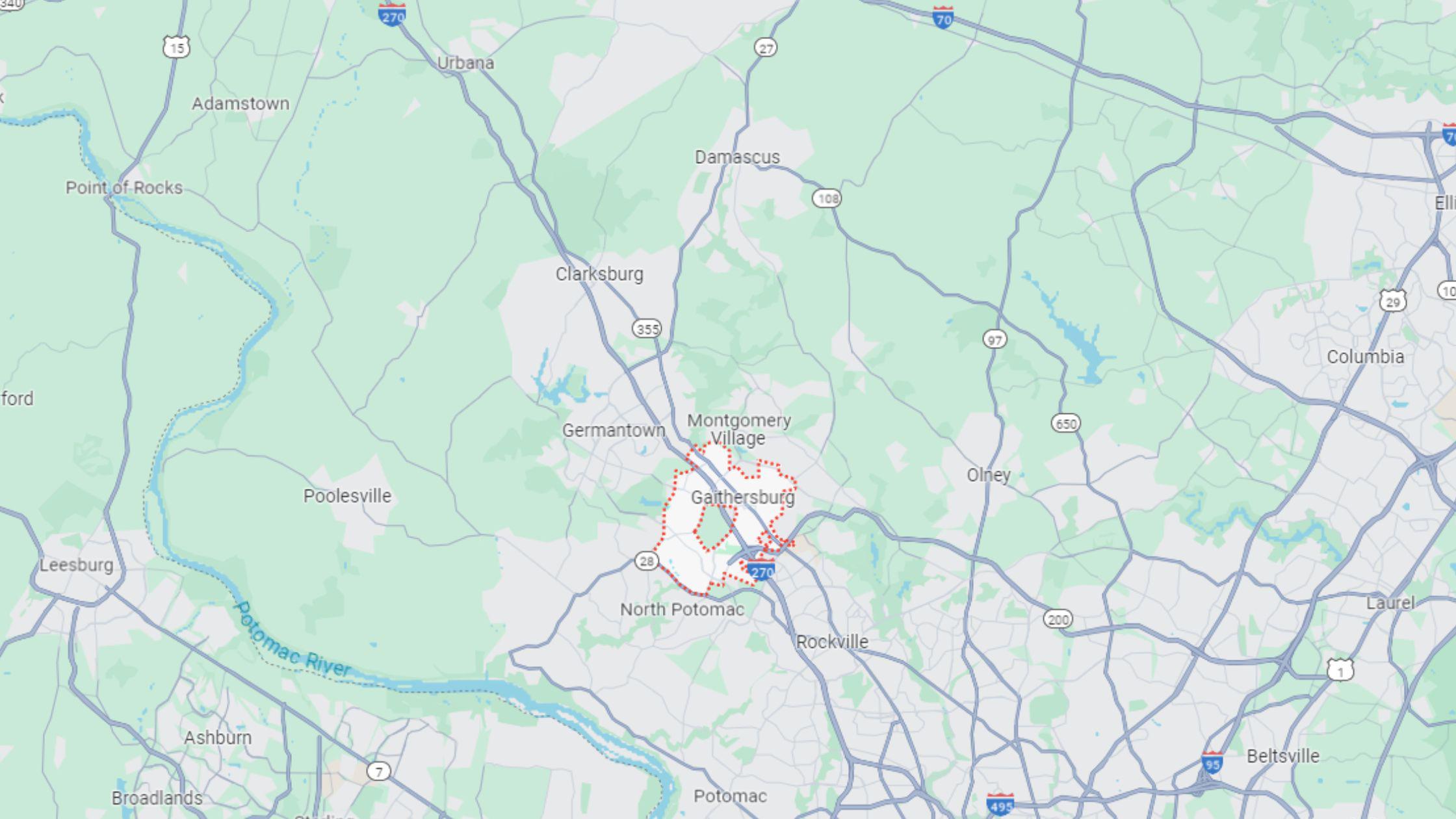 Gaithersburg Potomac Maryland