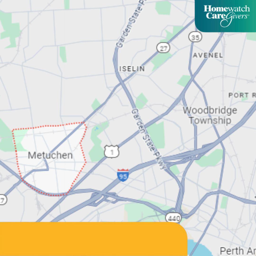 Metuchen Map view