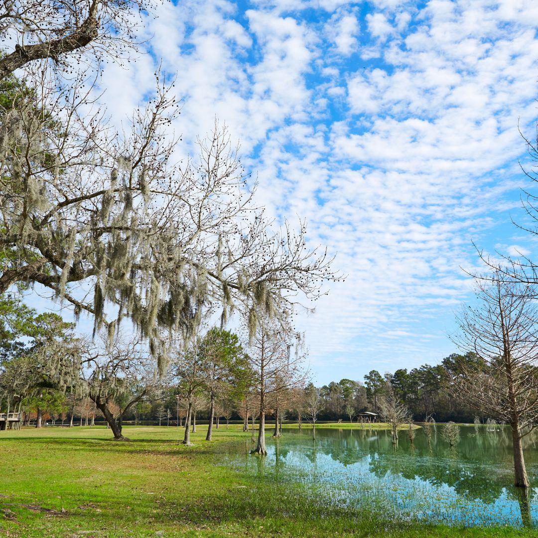 Tomball Burroughs Park in Houston Texas