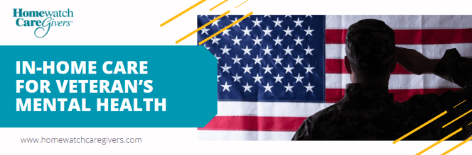 Mental Health Awareness Month: In-Home Care for Veteran’s Mental Health banner