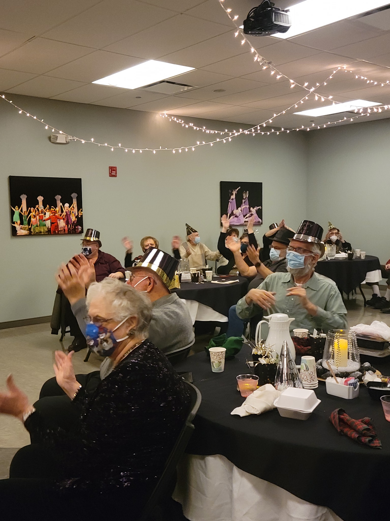 picture of new years party